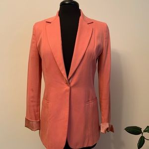 Elie Tahari Pink Blazer Sz 8/6